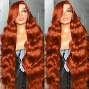 Body Wave Ginger Orange HD Lace Wig