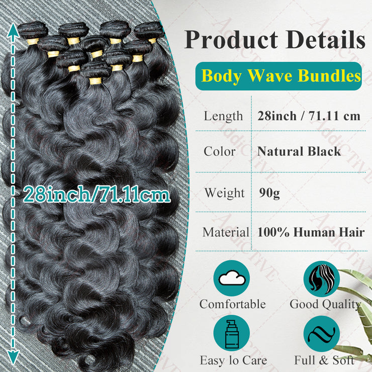 Body Water Wave Brazilian Remy Bundles