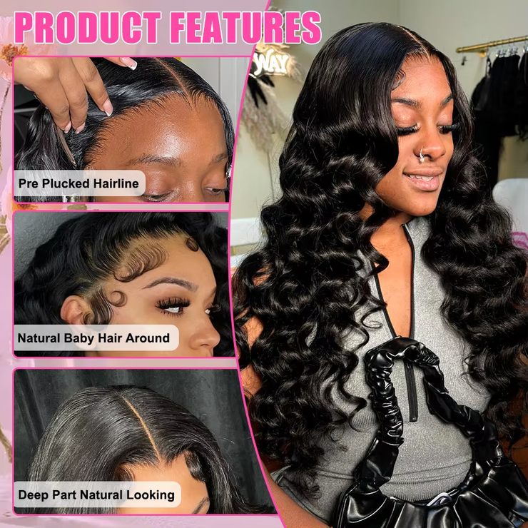 Loose Natural Wave HD Lace Wig