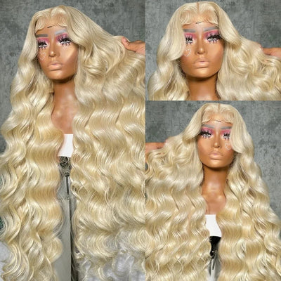 Honey Blonde 613 Body Wave HD Lace Wig