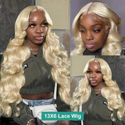 Honey Blonde 613 Body Wave HD Lace Wig