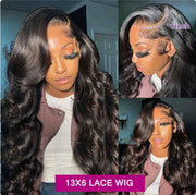 Body Wave 13*4 Natural Black Wig