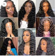 Loose Deep Wave 13X4 Lace Frontal Wig