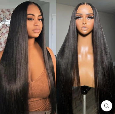 Straight 4X4 Lace Closure Wig