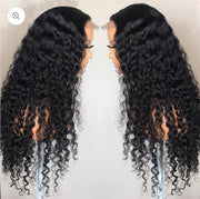 Deep Wave Hair 4X4 Lace Closure Wig