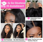 Deep Wave Wear and Go Wig