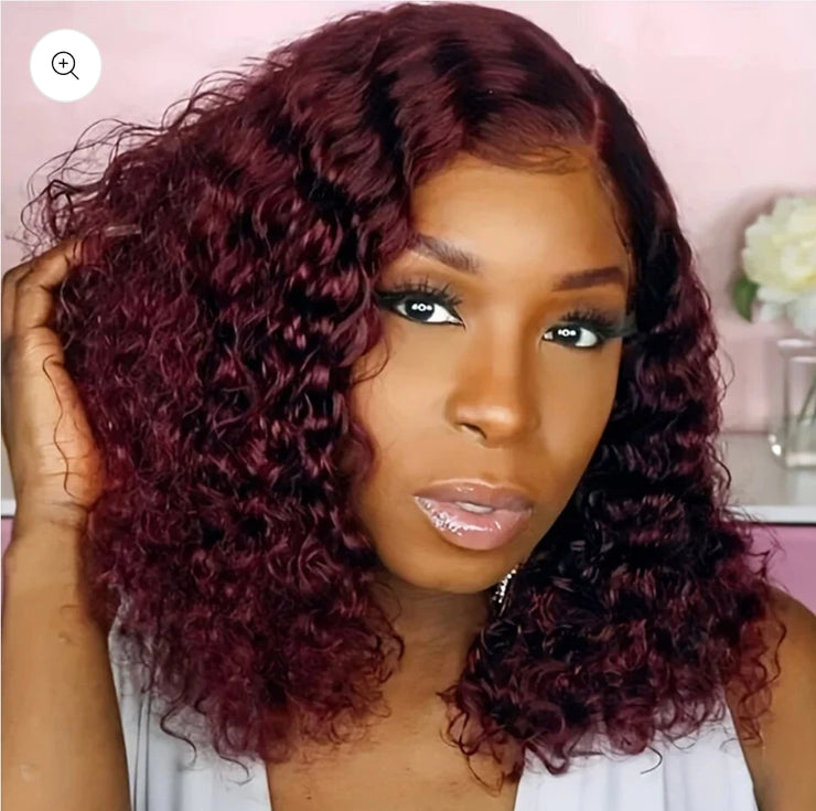 99j Jerry Curly Bob Wig