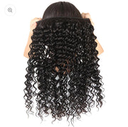 Deep Wave 3 Bundles with 4X4 Lace Closure