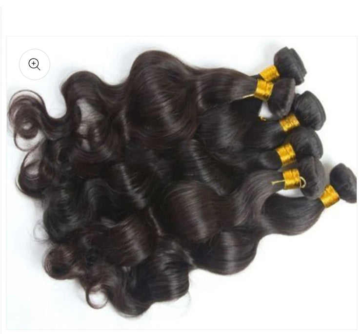 Body Wave 3 Bundles with 4X4 Lace Closure