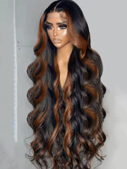1B/30 Body Wave Highlight HD Lace Wig
